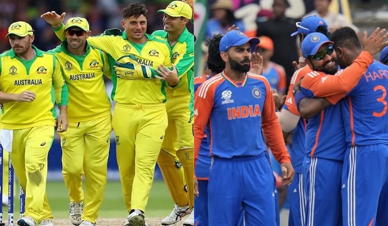 india national cricket team vs australian mens cricket team timeline