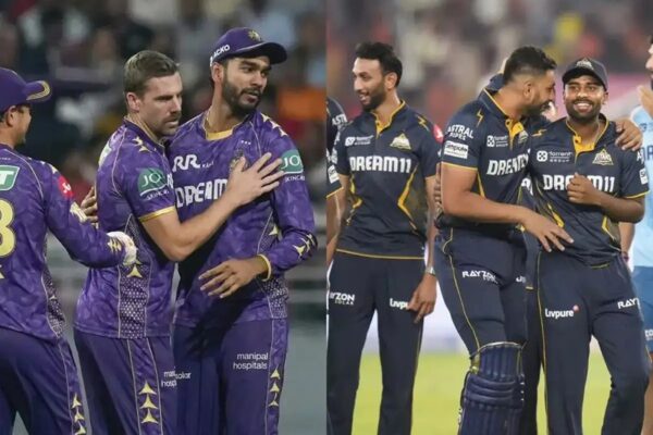 gujarat titans vs kolkata knight riders timeline