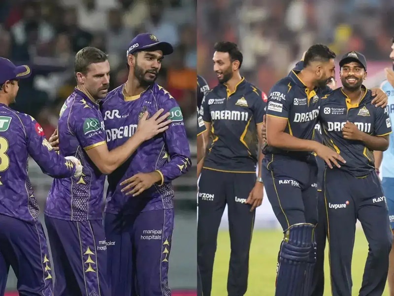 gujarat titans vs kolkata knight riders timeline