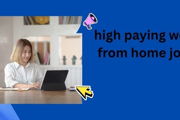 high paying work from home jobs